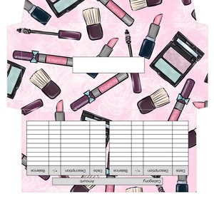 Printable Cash Envelopes: Beauty Pattern, Budget Tracker (PDF)