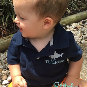 Shark Collared Shirt