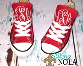 Monogrammed Chuck Taylor Classic Converse Shoes - Toddler Youth