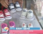 Monogrammed Chuck Taylor Classic Converse Shoes - Toddler Youth