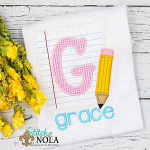 Pencil and Paper Tee or Bodysuit