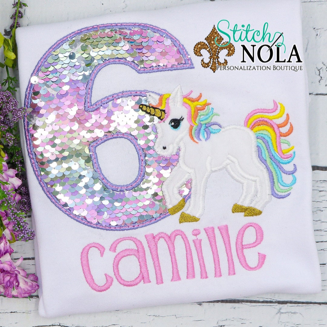 Unicorn Flip Sequin Twirl Skort