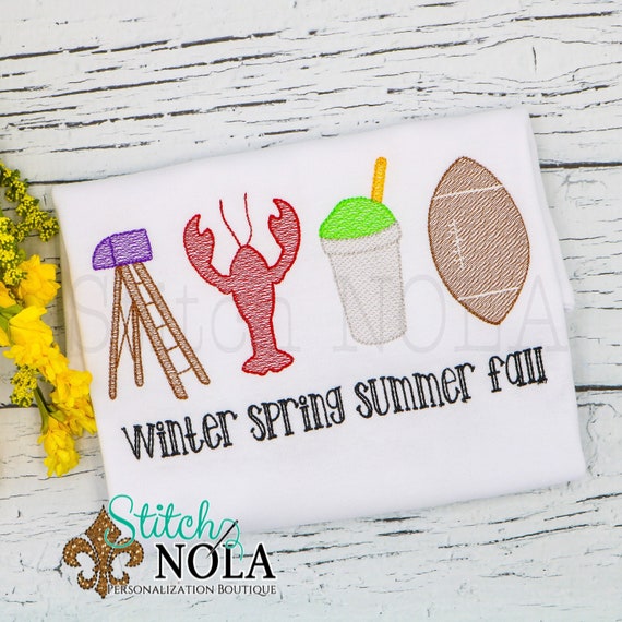 New Orleans Seasons Mardi Gras Snoball Crawfish Football New Orleans Seasons Mardi Gras Snoball Crawfish Football
