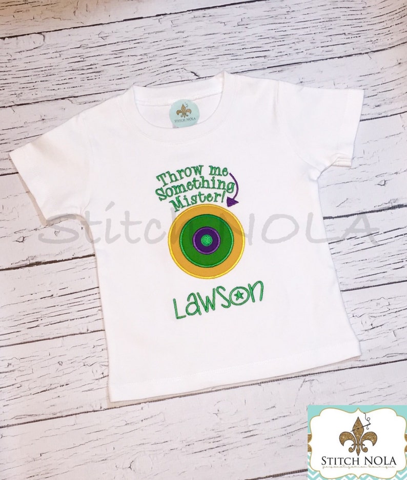 mardi gras throw shirts