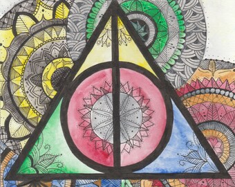 Download Harry potter mandala | Etsy