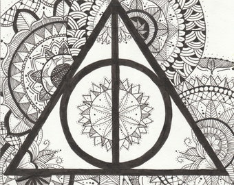 Download Harry potter mandala | Etsy