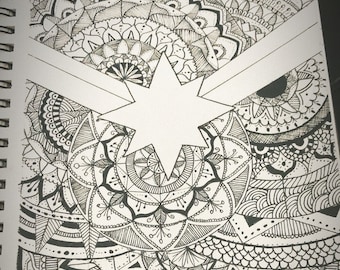 Marvel mandala | Etsy
