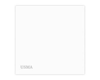 USMA Post-It ® Notes note pad custom gift present Army West Point cadet Soldier alumni college university school supplies office supplies