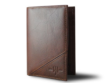 The Douglas - Bi-Fold Mens Wallet: Brown