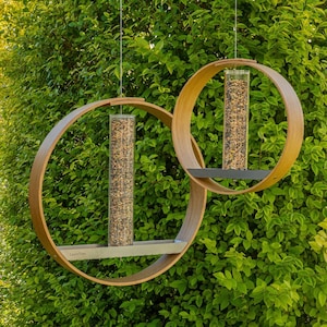 Large Hanging Bird Seed Feeder | Personalised Gift For Garden Lovers | Garden Decor