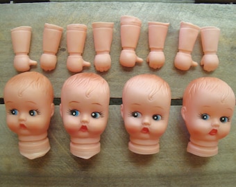 barbie doll heads bulk