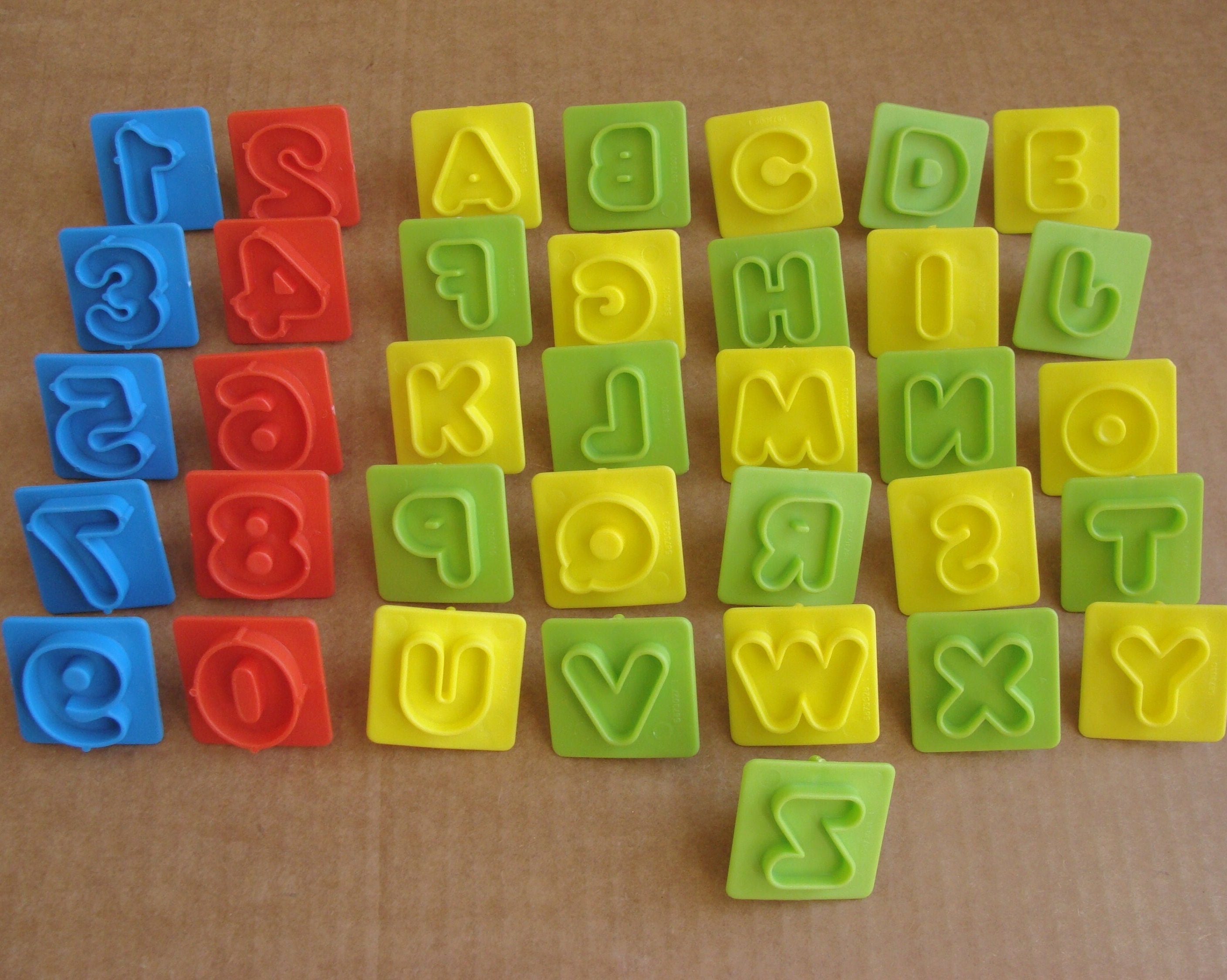 3D file Alphabet mold play doh ▶️・3D printing design to download・Cults