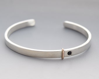 CF619 - 'Horizons' Sterling Cuff Bracelet