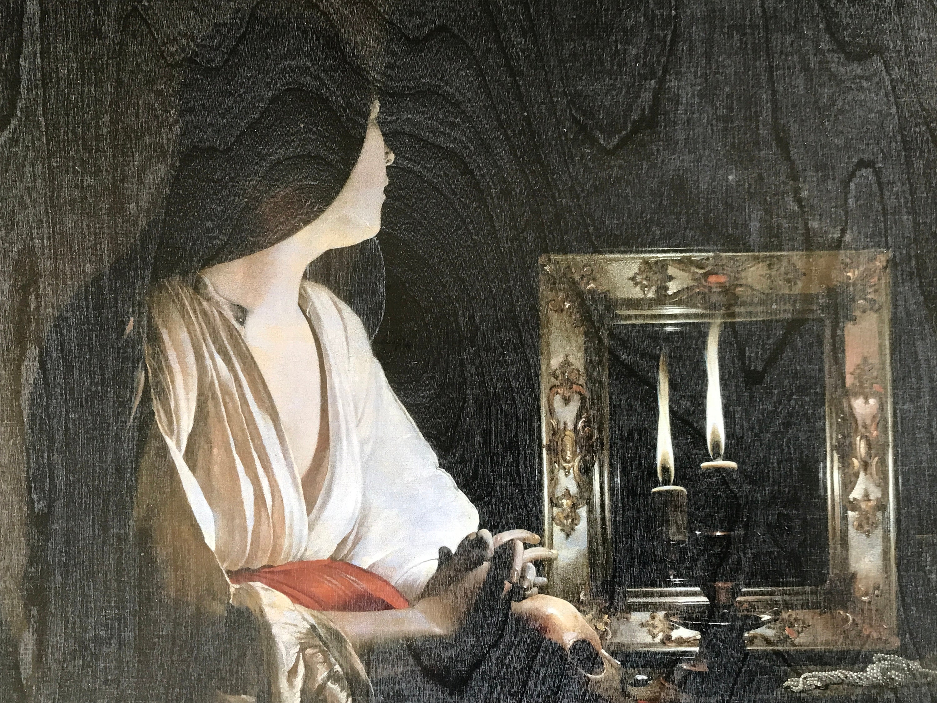 Printed Image, Mary Magdalene by Georges De La Tour - Etsy
