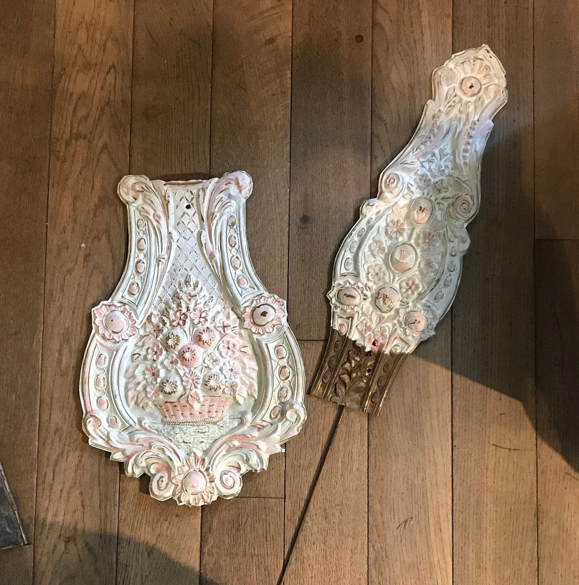 Big Comtoise Clock Rocker Made of Gilded Metal and That Was Etsy