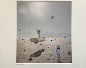 Color photograph titled "The Sea" by Alastair Magnaldo