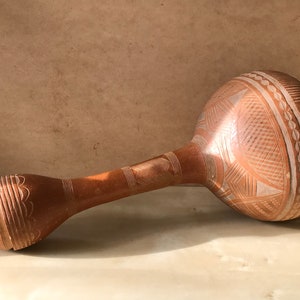 Large African calabash, water container