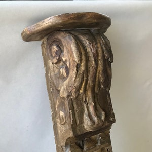 18th century gilded wood wall base