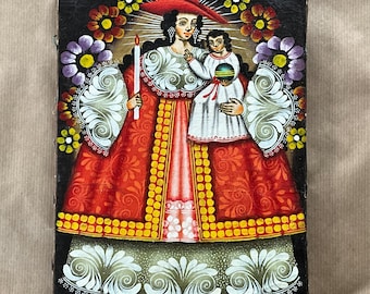 Tableau vers 1900, école Péruvienne, Cusco
