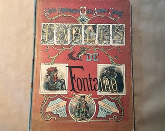 Fabeln von Le Fontaine, Drucke von Pellerin, 25 Tafeln