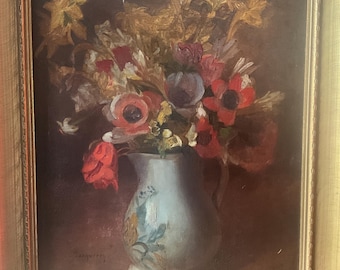 Bouquet of flowers in a vase