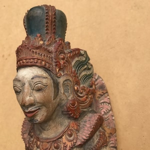 Indonesian wooden statue