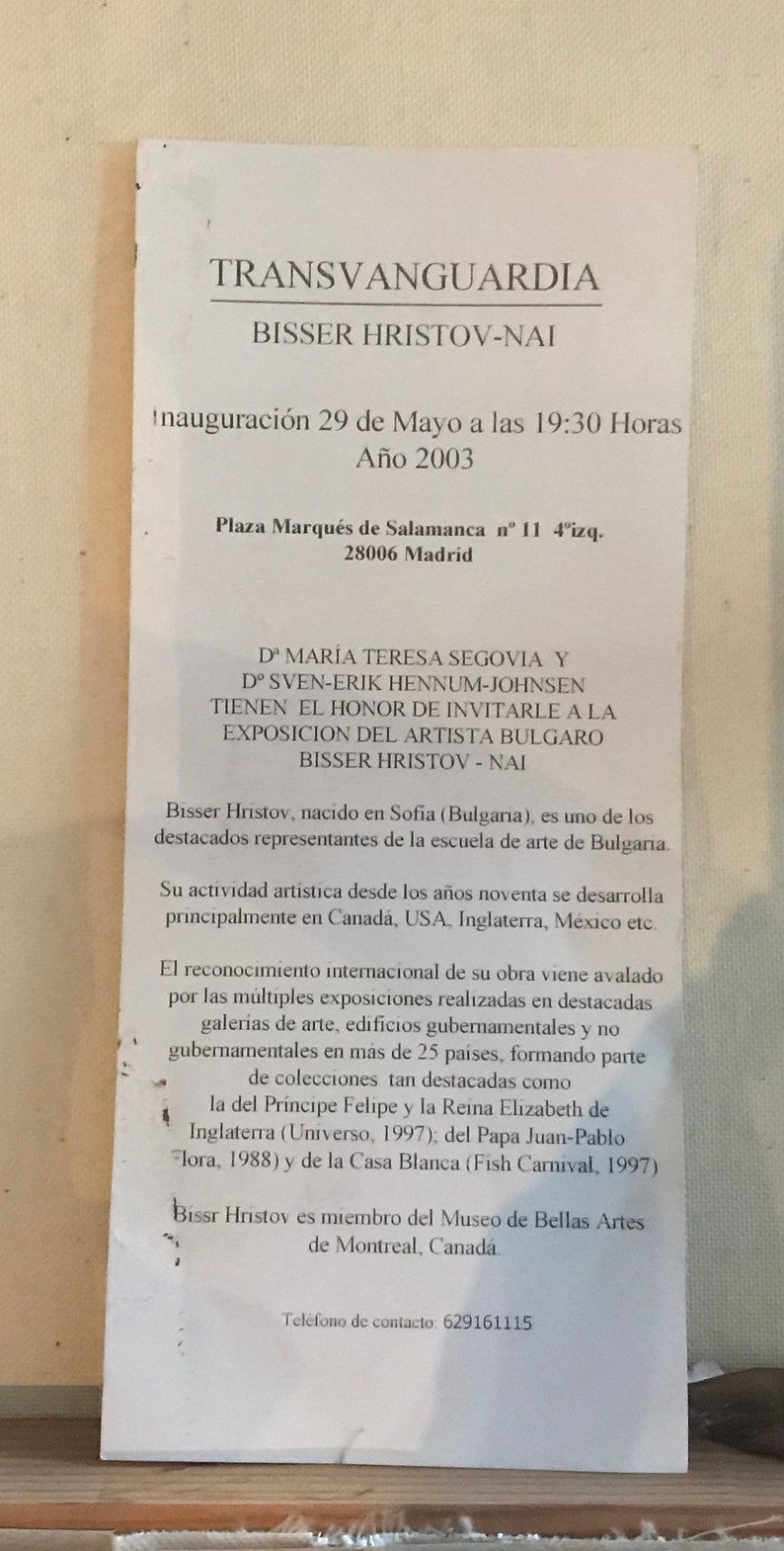 Painting on canvas, Work of the Bulgarian painter Bisser Hristov Nai image 10