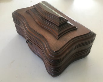 Joyero 1900, madera de frutos oscuros