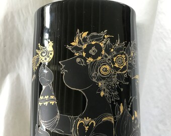 Porcelain vase, Rosenthal, studio -linie, Bjorn Wiinblad, circa 1960