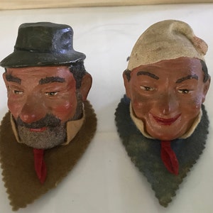 1950s puppet heads