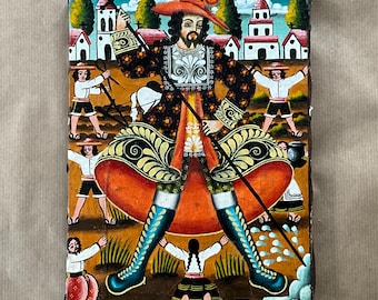 Painting circa 1900, Peruvian school, Cusco