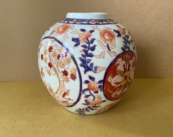 Vase chinois en porcelaine Imari, 19 ème siècle