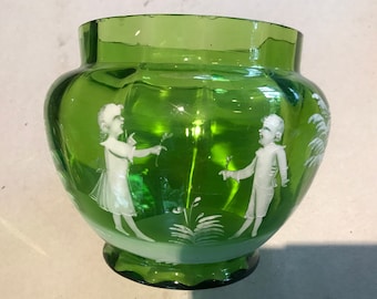 Mary Gregory, vase 1900