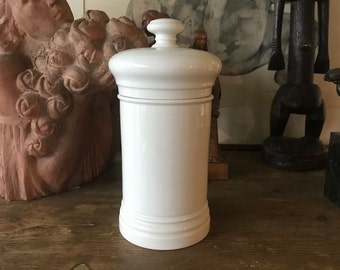 White china medicine jar