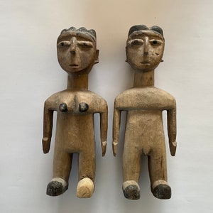 Ewe statuettes from Ghana or Togo.