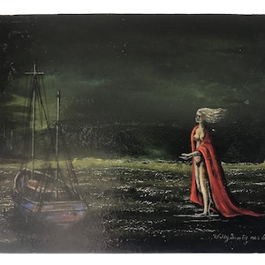 Oil painting on panel, Willy Smitz, 1963