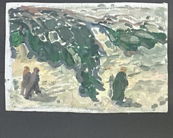 Oil painting, Jules Vosch, "a branch"