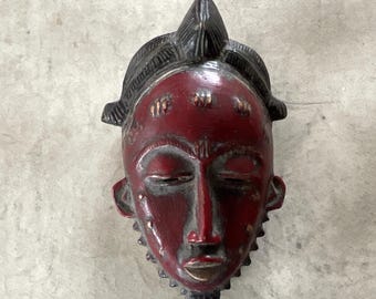 Petit masque africain Baoulé
