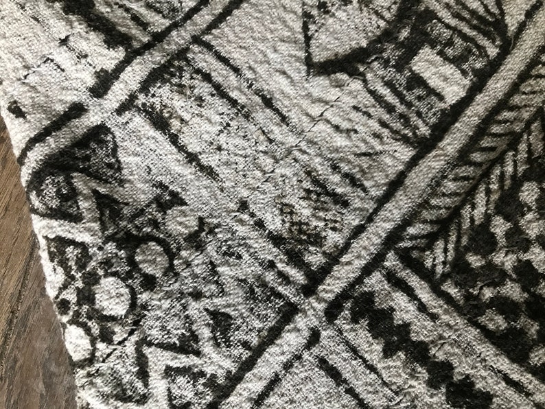 Toile tissée à la main, toile de Korhogo, sénoufo, animaux symboliques image 9