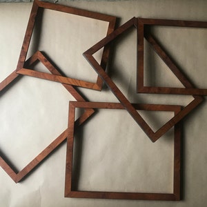 Kelley Burl Wooden Frames, 4X6, 5X7, 8X10 - Natural, Brown, Cocoa – Sixtrees