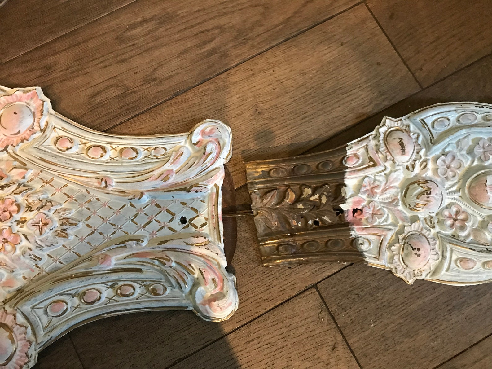 Big Comtoise Clock Rocker Made of Gilded Metal and That Was Etsy