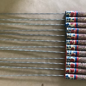 Set of 12 skewers