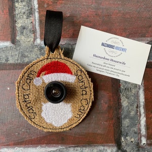 Santa Cam Ornament