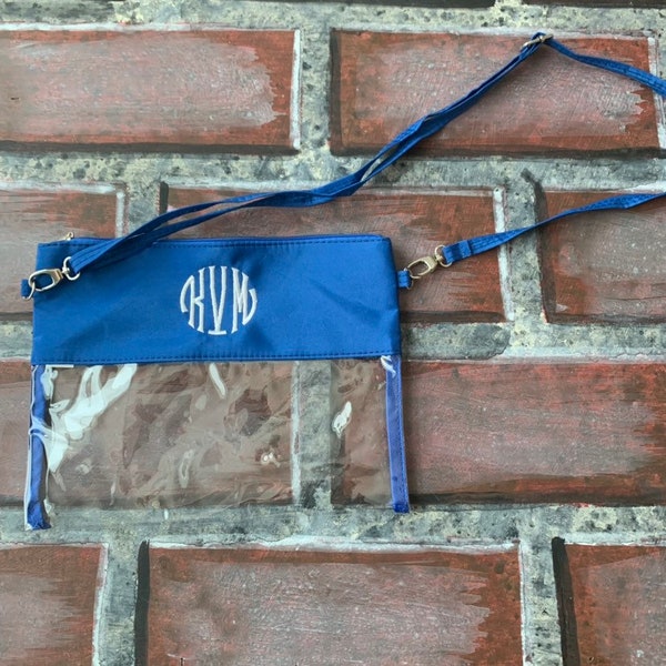 Clear Stadium Bag Etsy