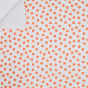 Candy Corn Premium Printed Felt Sheet // Made in USA // Baby Safe