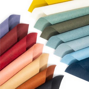 15 - 9&quot;X12&quot; Primitive Colors Merino Wool blend Felt