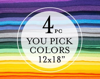 4 U PICK -18"X12" Sheets Merino Wool blend Felt