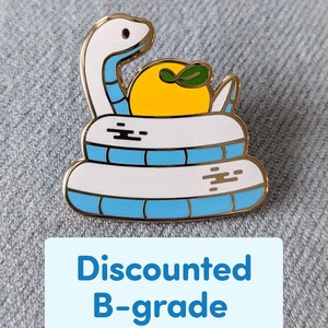 B-GRADE Year of the Snake Zodiac Enamel Pin | Chinese Lunar New Year