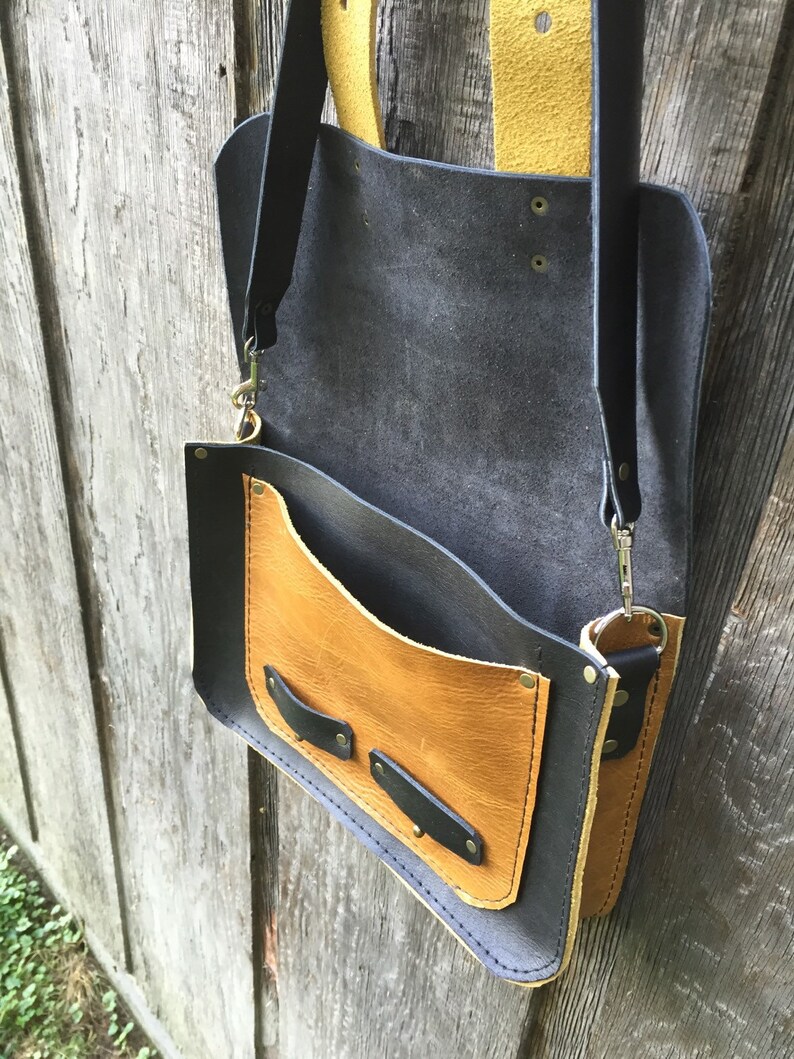 Messenger bag or satchel Etsy