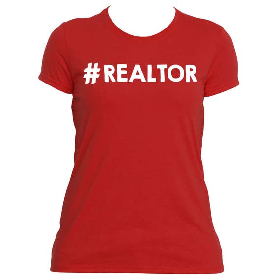 Hashtag REALTOR realtor Shirt real estate agent realtor Etsy
